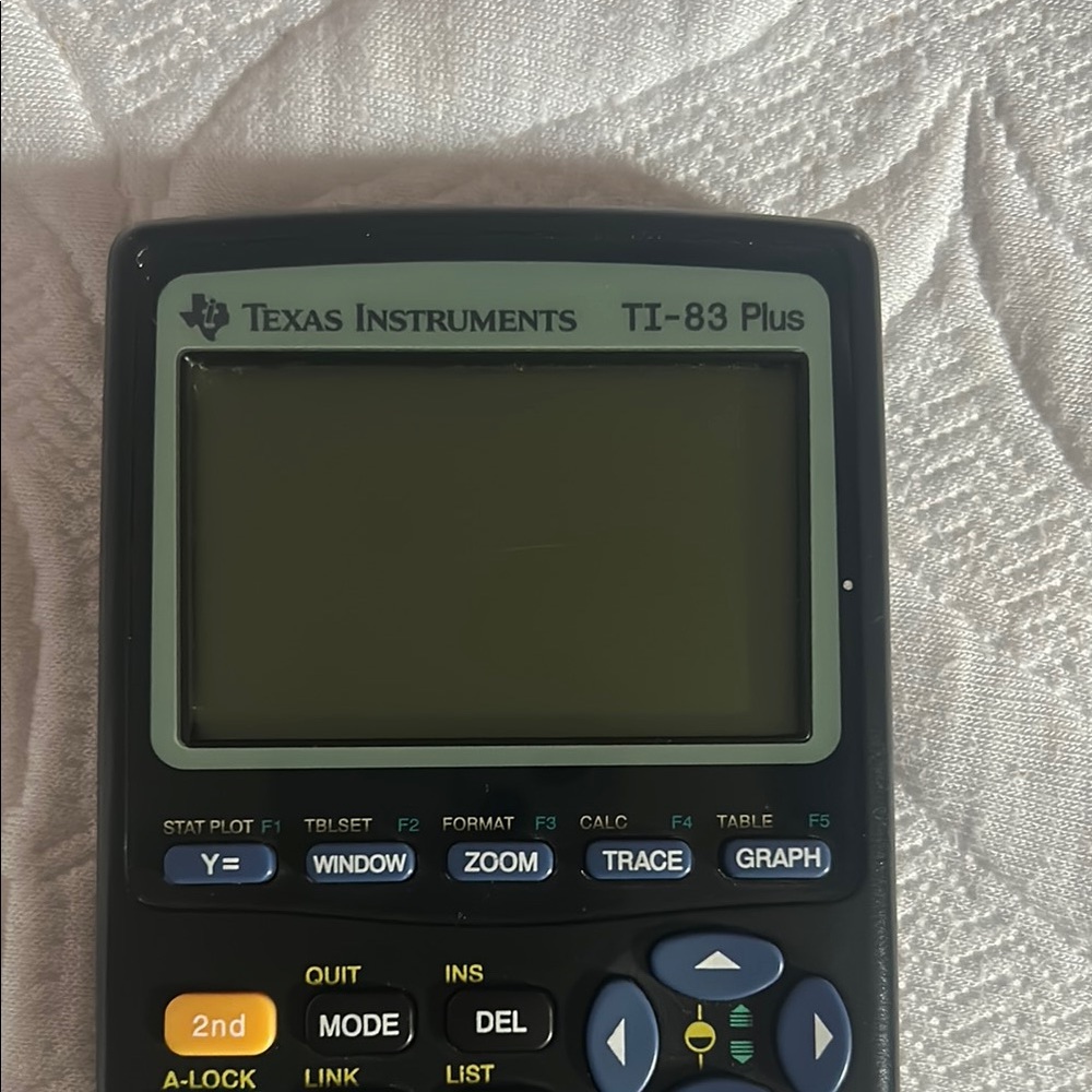 Texas Instruments TI-83 Plus Black Graphing Device